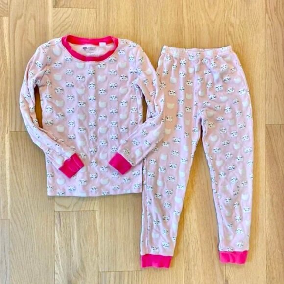 Tucker + Tate Other - Tucker + Tate Light Pink and White Cat Pajama Set Size 8 Kids